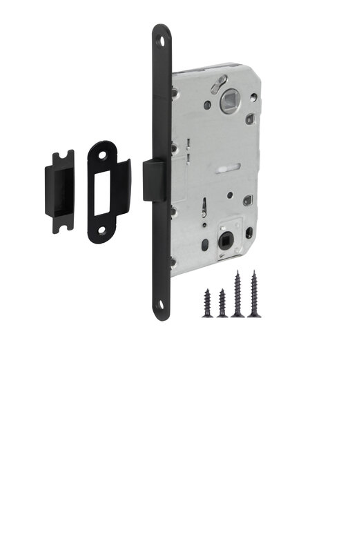 Защелка Fuaro (Фуаро) PLASTP96WC-50 (P96WC-50) BL черный