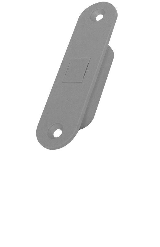 Ответная планка AGB (АГБ) для защелок Touch (для деревянных коробок) B02404.31.78 (серый)