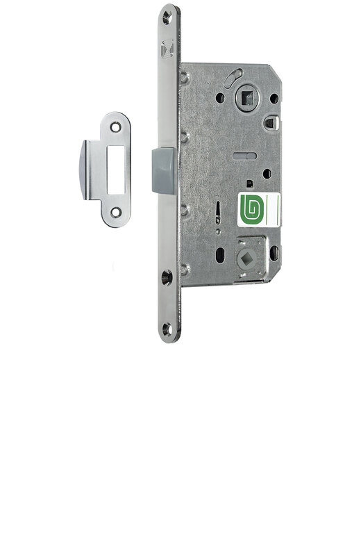 Защелка Guardian (Гардиан) межкомнатная Soft 1P NI, никель /128:5401/