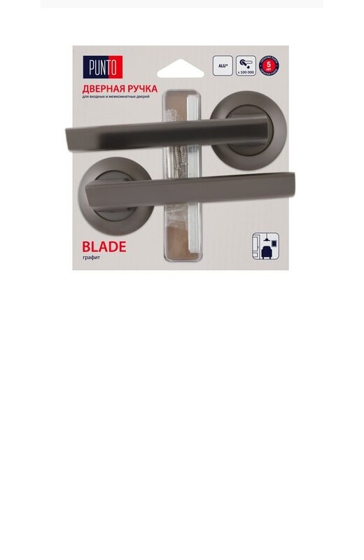 Ручка Punto (Пунто) раздельная BLADE TL/HD GR-23 графит