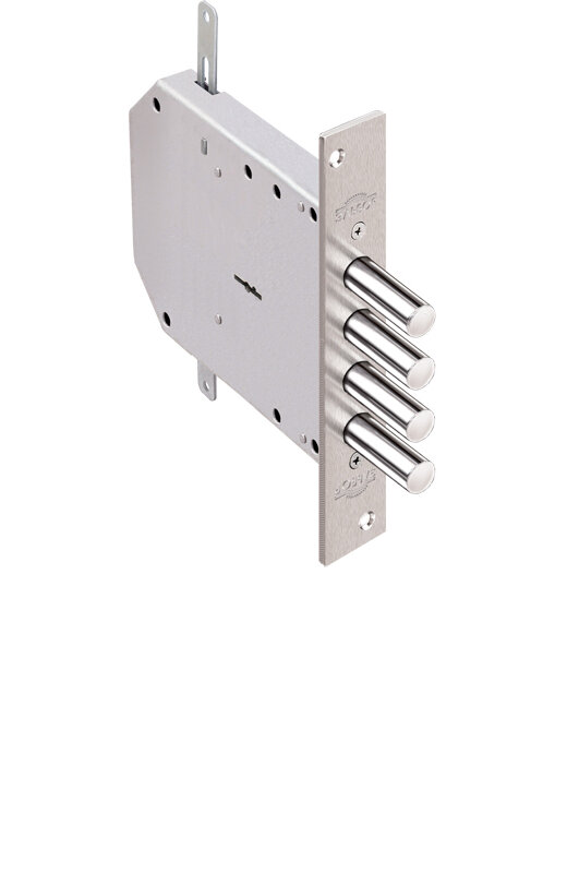 Замок Elbor (Эльбор) врезной сувальдный Базальт 1.05.03 с тягами, 5 кл. /00398/