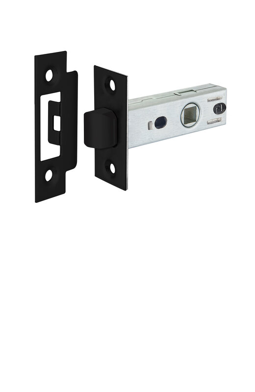 Защелка Ajax (Аякс) врезная PLASTLP45-8 (LP45-8) BL черный