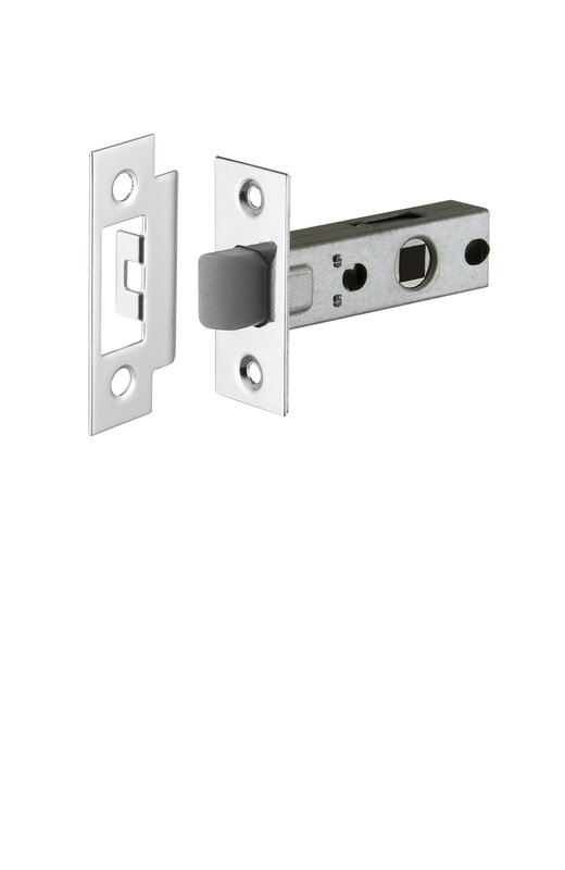 Защелка Ajax (Аякс) врезная PLASTLP45-8 (LP45-8) CP хром