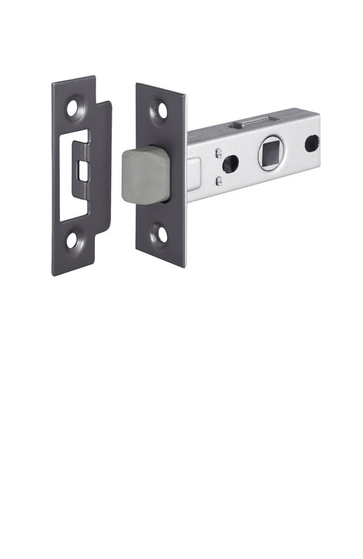 Защелка Ajax (Аякс) врезная PLASTLP45-8 (LP45-8) GR графит