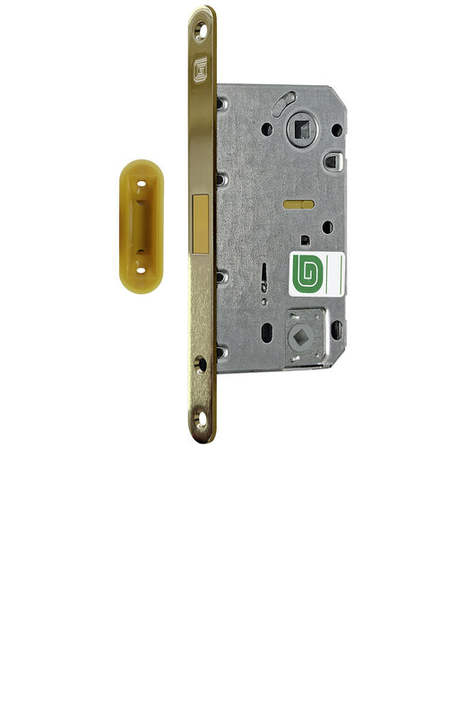 Защелка Guardian (Гардиан) межкомнатная магнитная Soft 1М G, золото /128:6333/