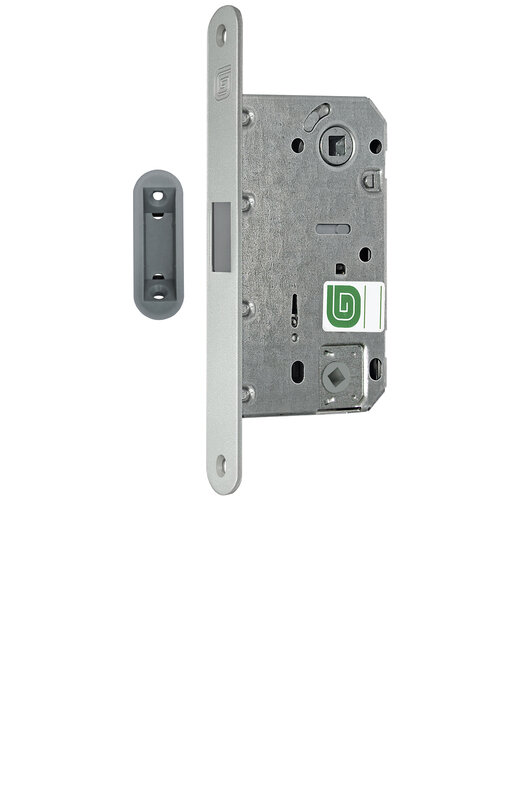 Защелка Guardian (Гардиан) межкомнатная магнитная Soft 1М MCR, матовый хром /128:6427/