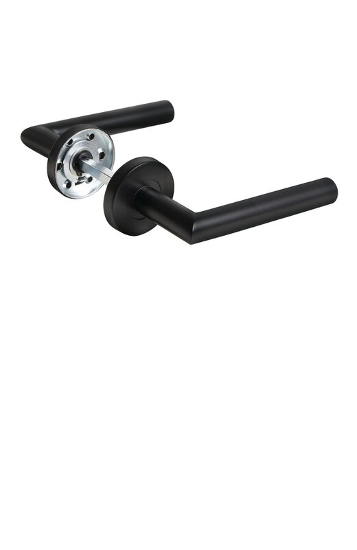 Ручка Fuaro (Фуаро) раздельная R.DSS201-0204/19 (INOX 201) BLACK