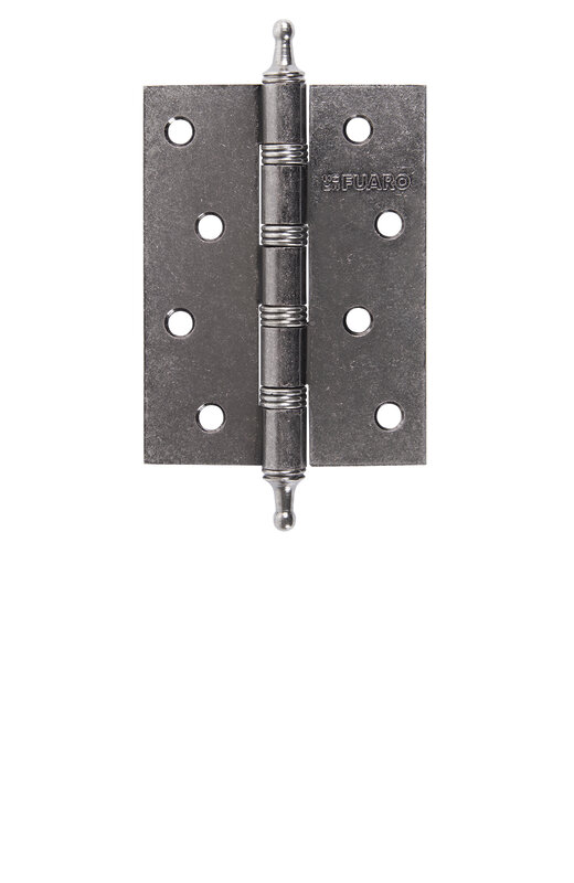 Петля Fuaro (Фуаро) универсальная IN4400U/A OS (4BB/A 100x75x2,5) античное серебро