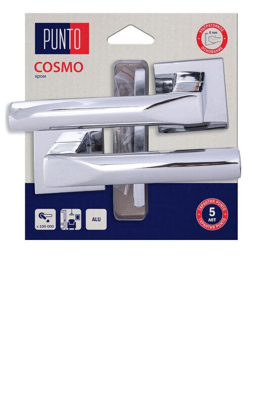 Ручка Punto (Пунто) раздельная LM/A K.QS52.COSMO/HD CP-8 хром