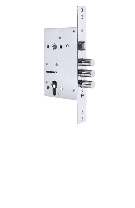 Корпус Punto (Пунто) врезного замка c защёлкой MDV30C-816 CP (V30/C) CP хром