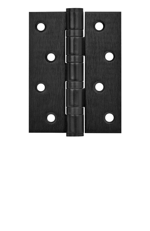 Петля Armadillo (Армадилло) универсальная IN4500UC-BL BL 102x75x3 INOX304 черный БЛИСТЕР