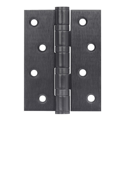 Петля Armadillo (Армадилло) универсальная IN4500UC-BL BPVD 102x75x3 INOX304 вороненый никель БЛИСТЕР