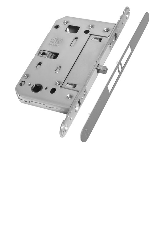 Магнитная AGB (АГБ) защелка регулируемая WC Touch B06502.50.78 (серый) с лицевой планкой B01120.33.34