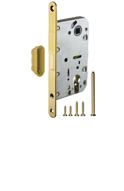 Корпус Fuaro (Фуаро) врезного замка MAGNM85C-50 (M85C-50) GOLD-24 золото 24K