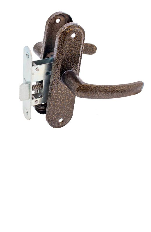 Защелка Absolyute (Абсолют) врезная ЗЩ1-45А (медь антик)