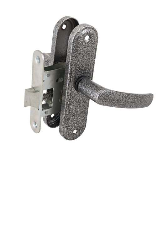 Защелка Absolyute (Абсолют) врезная ЗЩ1-45А (серебро антик)