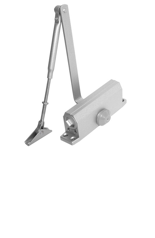 Доводчик Ajax (Аякс) дверной DCTR80-140 (TDR-140) 80-140кг WH белый