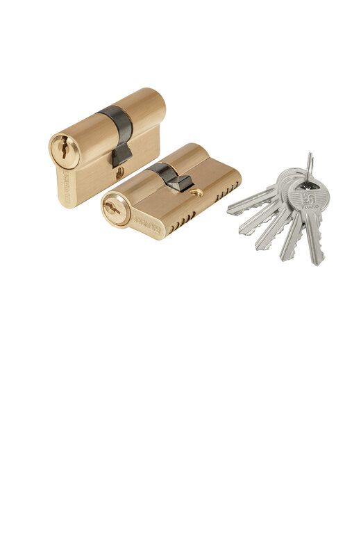 Цилиндровый Fuaro (Фуаро) механизм 1000ZA Key60(25+10+25) SSG сатинированное золото 5Key