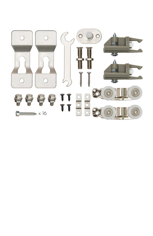 Комплект Armadillo (Армадилло) для раздвижных профильных дверей SLD.Comfort-PRO.SET1.PROF rollers/80