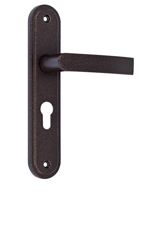 Ручка дверная Mettem (Меттэм) для ЗВ4 НР0901 (плоская) медный антик