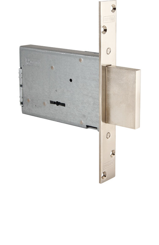 Замок Mottura (Моттура) врезной сувальдный 40.701.60 (с отв. планкой, без накладок)