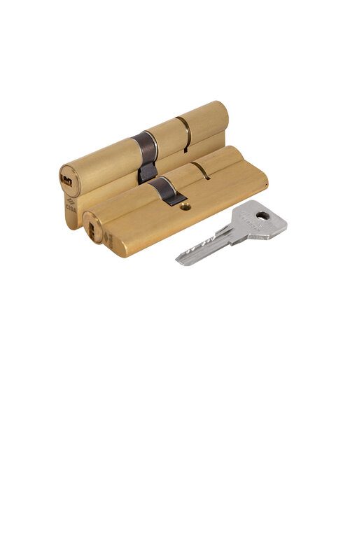 Цилиндровый Cisa (Чиза) механизм ASIX OE300-23.00 (100 мм/45+10+45), ЛАТУНЬ